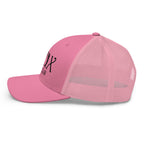 Curve Logo Trucker Cap - Black Logo