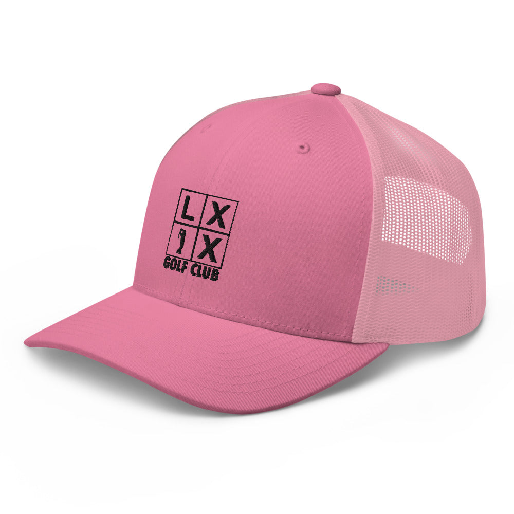 Four Box Logo Trucker Cap - Black Logo