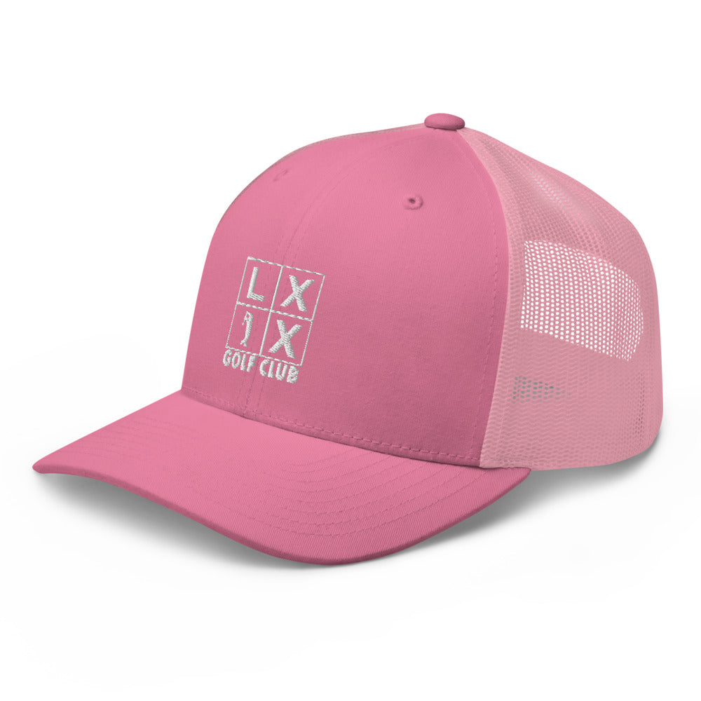 Four Box Logo Trucker Cap - White Logo