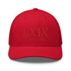 Curve Logo Trucker Cap - Red Logo