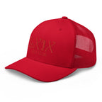 Curve Logo Trucker Cap - Red Logo