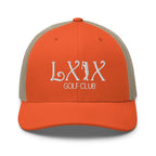 Curve Logo Trucker Cap - White Logo