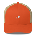 golf. Trucker Cap