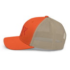 Curve Logo Trucker Cap - Red Logo