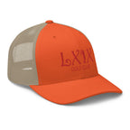 Curve Logo Trucker Cap - Red Logo