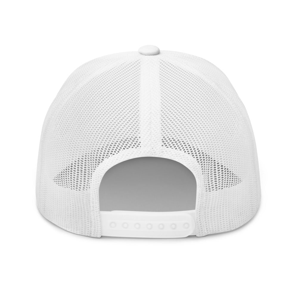Curve Logo Trucker Cap - Red Logo