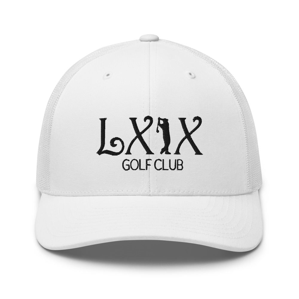 Curve Logo Trucker Cap - Black Logo