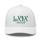 Curve Logo Trucker Cap - Green Logo