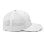 Curve Logo Trucker Cap - White Logo