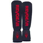 Revgear Amateur Cloth Shin & Instep Guards for Muay Thai, MMA, Boxing