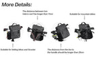 Rhinowalk Bike Front Handlebar Bag with Rain Cover- RK18995 5L