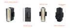 Magicshine SEEMEE 20 V2.0 Bike Tail Lights for Night Riding,USB-C Rechargeable Bicycle Rear Lights, IPX6 Waterproof, Cycling Safety Back Light for Commuting Cyclists and Kids