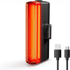 Magicshine Tail Light SEEMEE 50 V2.0, Rear Bike Light with USB C Rechargeable, 50 Lumen IPX6 Waterproof Bicycle Tail Lights for Night Riding, Smart Cycling Safety Bike Taillights