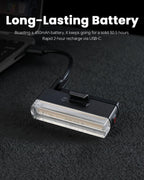 Magicshine Tail Light SEEMEE 50 V2.0, Rear Bike Light with USB C Rechargeable, 50 Lumen IPX6 Waterproof Bicycle Tail Lights for Night Riding, Smart Cycling Safety Bike Taillights