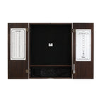 Viper Espresso Metropolitan Steel Tip Cabinet, Viper Razorback Sisal Dartboard, Viper Underground Raven Steel Tip Darts 25 Grams