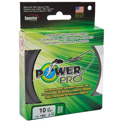 Power Pro PP15150 Microfilament Line 15 Pound 150 Yard in Green