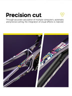 ENLEE TPU Bicycle Frame Protector Anti-Scratch Bicycle Protection Film Bike Protector Thick Sticker Strong Upgraded Material