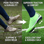 Vizari Tioga Adult Turf Soccer Cleats – Lime