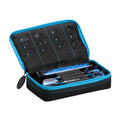 Casemaster Plazma Dart Case Black With Blue Zipper