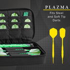 Casemaster Plazma Dart Case With Black Zipper