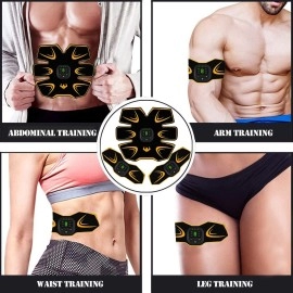 BLUE LOVE ABS Stimulator Abs Trainer, Abs Toning Belt, Muscle Toner, Abdominal Training Belt Workout Portable Fitness Equipment for Home