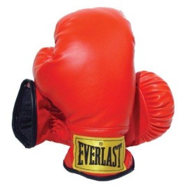 Everlast Laceless Gloves (Red, Small)