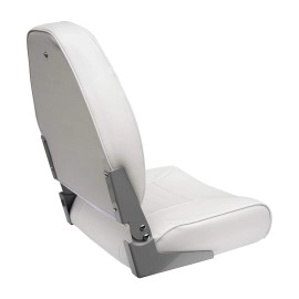 Wise 8WD588PLS-710 Standard High Back Seat, White