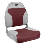 Wise 8WD588PLS-661 Standard High Back Seat, Grey/Red