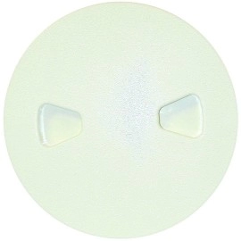 T-H Marine DPS-4-2-DP Sure-Seal Screw Out Deck Plate - Polar White, 4