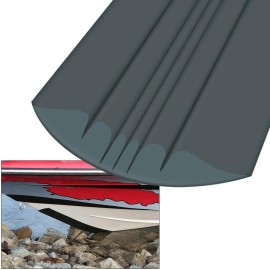Megaware Keelguard Boat Keel And Hull Protector, 6-Feet (For Boats Up To 18Ft), Charcoal