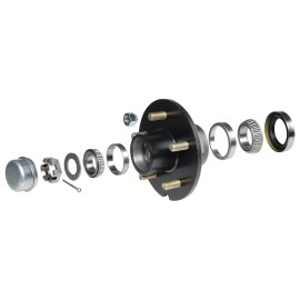 CE Smith Trailer 13511 Trailer Hub Kit with 5 x 4 1/2 Stud, Tapered 1 3/8