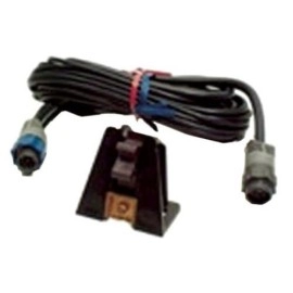 Lowrance St-Tbl Transom-Mount Paddlewheel Speed/Temp Sensor With Blue Connector (Non-Networked)