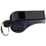 MacGregor Economy Plastic Whistle Pack, Black (One-Dozen)