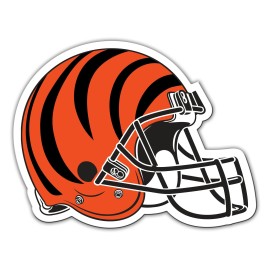 Fremont Die NFL Cincinnati Bengals Vinyl Helmet Magnet, 12