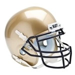 Schutt Ncaa Navy Midshipmen Mini Authentic Xp Football Helmet, Classic