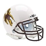 Schutt Ncaa Mini Authentic Xp Football Helmet, Wyoming Cowboys