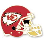 Nfl Kansas City Chiefs Helmet Pin