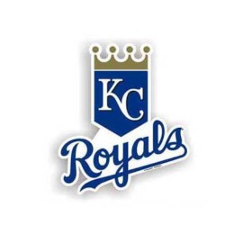 MLB Kansas City Royals 12-Inch Vinyl Logo Magnet