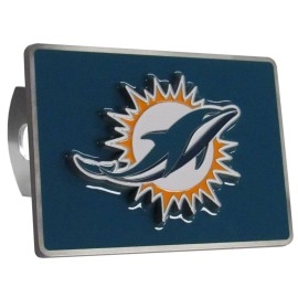 Miami Dolphins NFL Hitch Cover, Class II & III