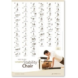 STOTT PILATES Wall Chart - Complete Stability Chair