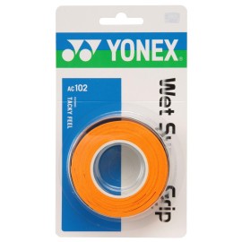 Yonex Super Grap Overgrip 3 Pack - Orange