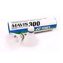 Yonex Mavis 300 White Nylon Shuttlecocks 1/2Doz