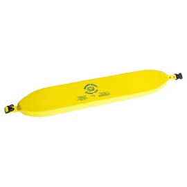 TRC Recreation Super Soft Swim Aid 1 Person Water Ski Buoyancy Belt Waist Float, Yellow, Medium (26-42