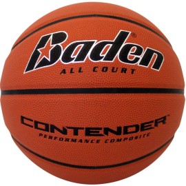 Baden Contender Indoor-Outdoor Basketball Size 7, 29.5 Inches Official Size Orange Color Men
