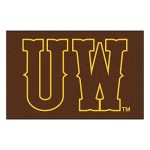 Fanmats 4937 University Of Wyoming Cowboys Nylon Starter Rug