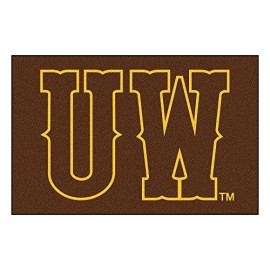 Fanmats 4937 University Of Wyoming Cowboys Nylon Starter Rug