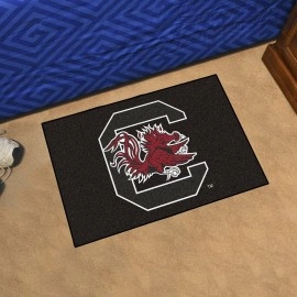 FANMATS 1587 South Carolina Gamecocks Starter Mat Accent Rug - 19in. x 30in. | Sports Fan Home Decor Rug and Tailgating Mat