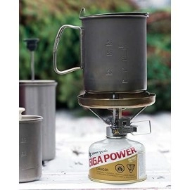 Snow Peak - Gigapower Stove Windscreen Gp-008 - Stainless Steel, Made In Japan, Lifetime Product Guarantee