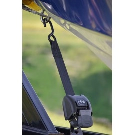 BoatBuckle F14220 G2 Retractable Bow Tie-Down (2-Inch x 43-Inch, Black)