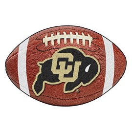 Fanmats 4087 University Of Colorado Buffaloes Nylon Football Rug